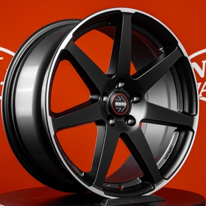 Kuva tuotteesta Momo Seven Satin Black Polished