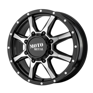Kuva tuotteesta Statusfälgar Mo995 Gloss Black Machined - Front