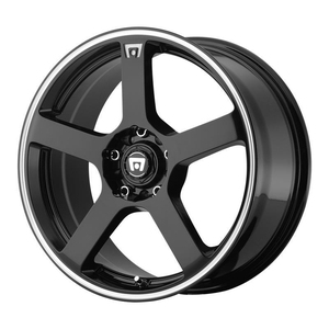 Kuva tuotteesta Statusfälgar Mr116 Gloss Black Machined Flange