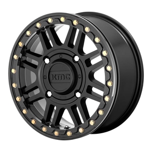 Kuva tuotteesta Statusfälgar Ks250 Satin Black With Gloss Black Ring