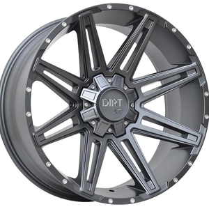 Kuva tuotteesta Statusfälgar D88 Flatgrey Milled Rivets