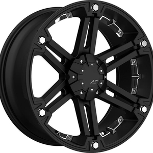 Kuva tuotteesta Statusfälgar D01 Flatblack Chrome Inserts