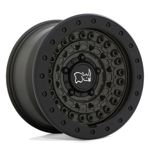 Kuva tuotteesta Statusfälgar Barricade Olive Dab Green W/ Black Rock Guard