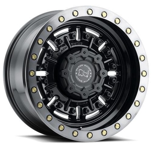 Kuva tuotteesta Statusfälgar Abrams Gloss Gun Black W/ Machined Dark Tint