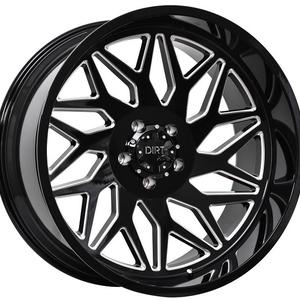 Kuva tuotteesta Statusfälgar D55 Glossblack Milled