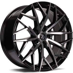 Kuva tuotteesta Statusfälgar Sv-C Black Front Polished