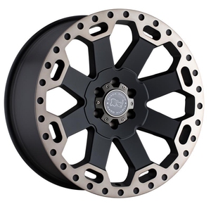 Kuva tuotteesta Statusfälgar Warlord Matte Black W/ Machined Dark Tint