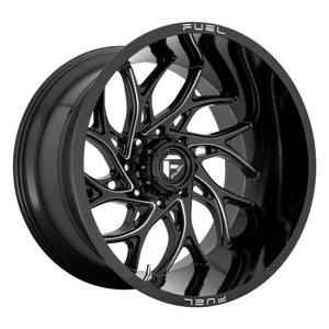 Kuva tuotteesta Statusfälgar D741 Runner Gloss Black Milled