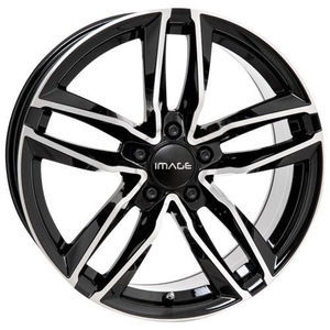 Kuva tuotteesta Statusfälgar Colt Black Front Polished