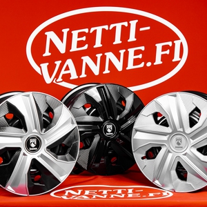 Kuva tuotteesta Momo Reds Wheel Cover Pölykapselit 16" Glossy Black Carbon Texture